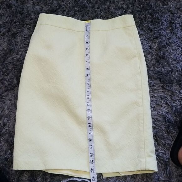 Banana Republic Yellow Skirt size 8 - Picture 5 of 7
